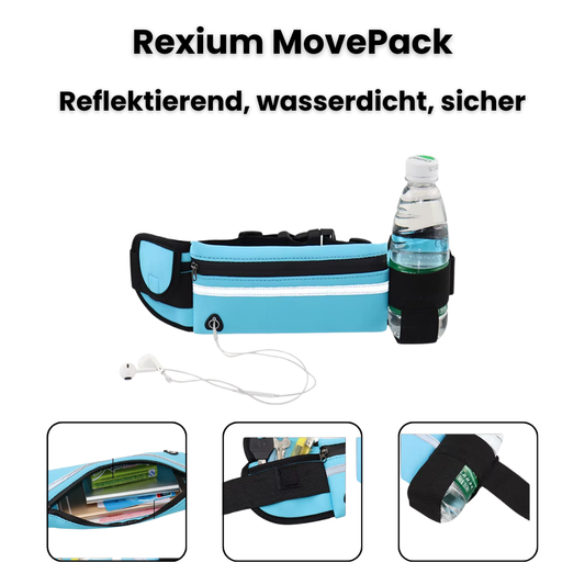 Rexium MovePack - Reflektierende Bauchtasche